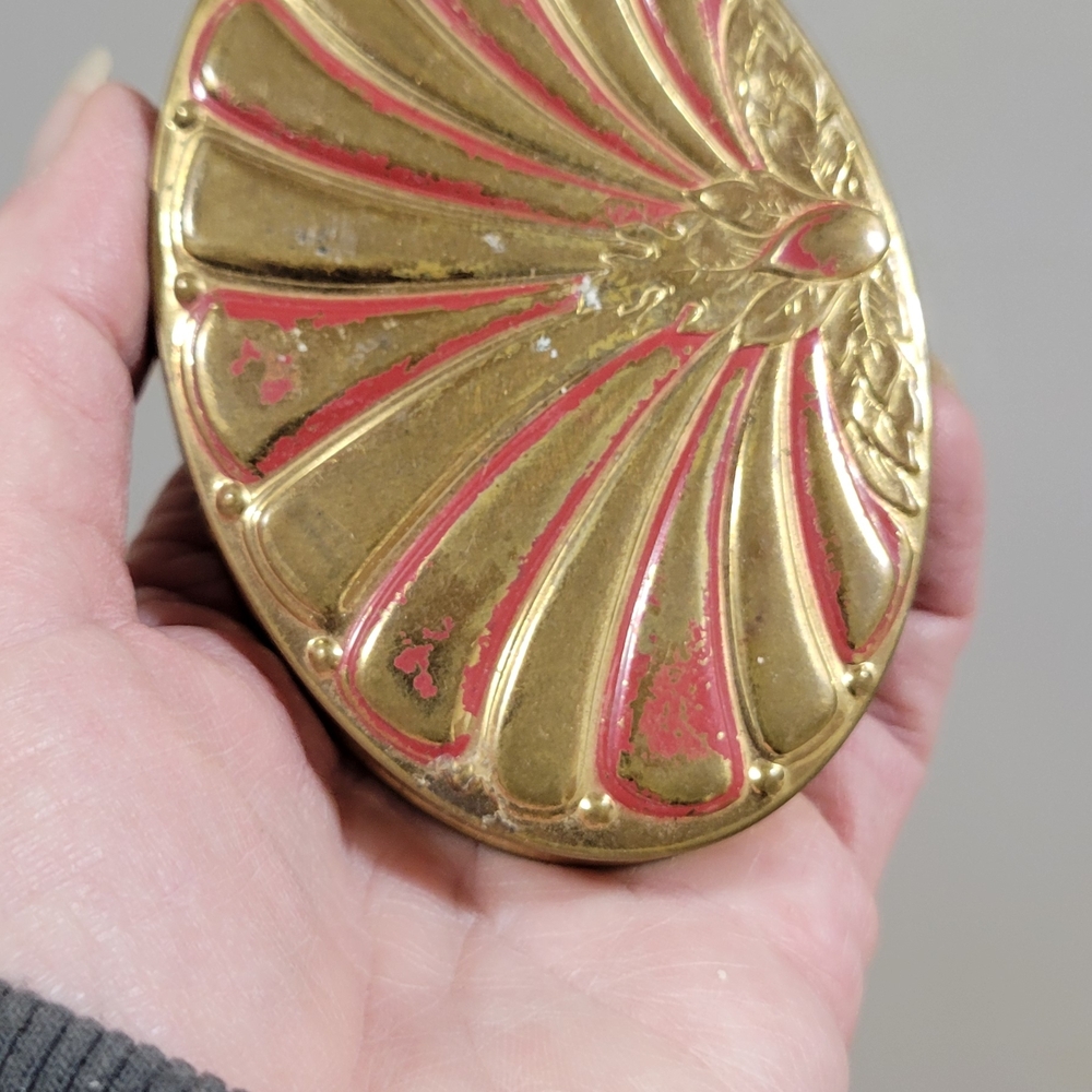 Antique Powder Makeup  Compact